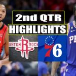 Houston Rockets vs Philadelphia 76ers 2nd QTR Game Highlights | December 29, 2023