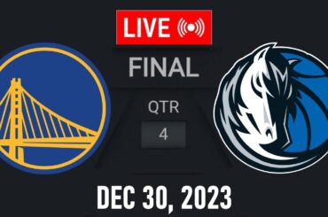 NBA LIVE! Golden State Warriors vs Dallas Mavericks | December 30, 2023 | WARRIORS vs MAVERICKS LIVE