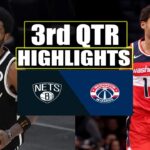 Washington Wizards vs Brooklyn Nets 3rd QTR Game Highlights | December 29, 2023