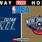 Utah Jazz vs New Orleans Pelicans | NBA Live Scoreboard