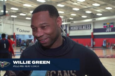 Willie Green on late game execution, Lakers rematch 12/30/23 | New Orleans Pelicans