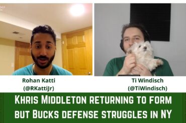Khris Middleton returning to form but Bucks defense struggles in NY | Gyro Step Podcast