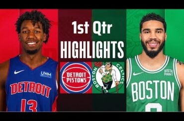 Boston Celtics vs Detroit Pistons Full 1st Qtr Highlights - Dec. 28 | NBA Highlights 2023