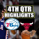 Chicago Bulls vs Philadelphia 76ers 4TH QTR Game Highlights | December 30, 2023