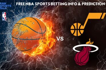 Utah Jazz VS Miami Heat : NBA Betting Info For 12/30/23