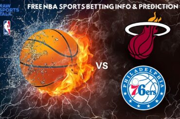 Miami Heat VS Philadelphia 76ers : NBA Betting Info For Christmas 12/25/23
