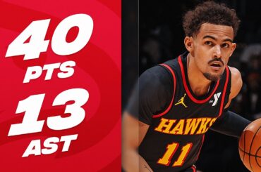 Trae Young Drops DOUBLE-DOUBLE On New Years Eve! 👏 | December 31, 2023