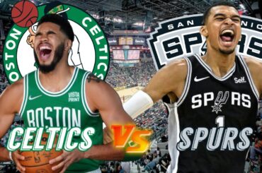 Boston Celtics vs San Antonio Spurs Live Play by Play & Reaction