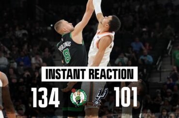 INSTANT REACTION: Celtics dominating performance in San Antonio leads to sixth straight win