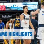 Dallas Mavericks Team Highlights vs. Golden State Warriors | 12/30/23