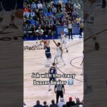AT THE BUZZER!!!🚨#denvernuggets #nba #basketball #buzzerbeater #shorts
