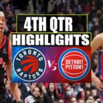 Detroit Pistons vs Toronto Raptors 4TH QTR Game Highlights | December 30, 2023