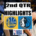 Golden State Warriors Vs Dallas Mavericks 2nd QTR Game Highlights | December 30, 2023