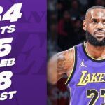 LeBron James SHINES On New Years Eve! 👑 | December 31, 2023