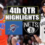 Brooklyn Nets VS Oklahoma City Thunder 4th QTR Game Highlights | December 31, 2023