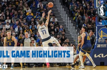 Luka Doncic (39 points) Highlights vs. Golden State Warriors | 12/30/23