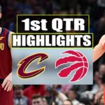 Toronto Raptors vs Cleveland Cavaliers 1st QTR Game Highlights | January 1, 2024