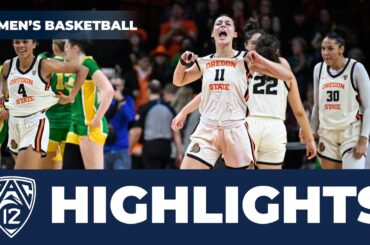 Oregon vs. Oregon State Women's Basketball Highlights | 2023-24 Season
