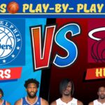 Philadelphia 76ers @ Miami Heat LIVE PLAY-BY-PLAY (12-25-23) #heat #76ers #sixers #nba