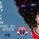 Deni Avdija player Highlights WIZARDS vs HAWKS NBA Regular season game 31-12-2023