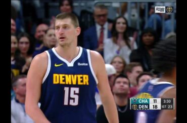 Nikola Jokic (13 points: Highlights vs Charlotte Hornets