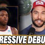 Reaction to OG Anunoby's Knicks DEBUT, how New York's ceiling is elevated | Hoops Tonight