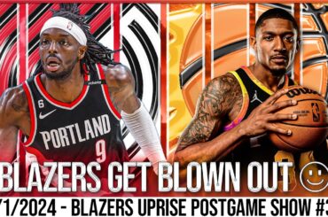 Portland Trail Blazers vs Phoenix Suns Recap | Blazers Uprise Postgame Show
