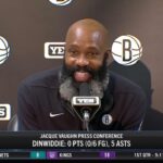 Jacque Vaughn on the Nets' 112-85 loss in New Orleans