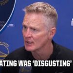 Steve Kerr condemns league-wide officiating after Warriors-Nuggets on Christmas | NBA on ESPN