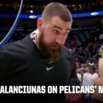 Jonas Valanciunas on the Pelicans' grit playing a back-to-back 💪 | NBA on ESPN