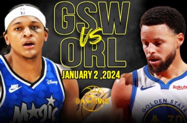 Golden State Warriors vs Orlando Magic Full Game Highlights | January 2, 2024 | FreeDawkins
