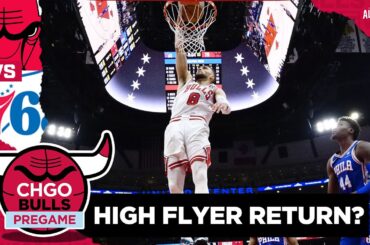Zach LaVine nearing return as Chicago Bulls battle Joel Embiiid, 76ers | CHGO Bulls Pregame