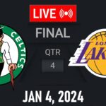 NBA LIVE! LA Lakers vs Boston Celtics | January 4, 2024 | LAKERS vs CELTICS LIVE