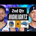 Golden State Warriors vs Orlando Magic Full Highlights 2nd QTR | Jan 2 | 2024 NBA Regular Season