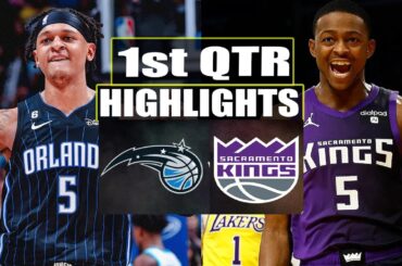 Sacramento Kings vs Orlando Magic 1st QTR Game Highlights | January 3, 2024