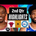 Chicago Bulls vs Philadelphia 76ers Full Highlights 2nd QTR | Jan 2 | 2024 NBA Regular Season