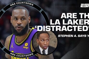 Stephen A. on the Lakers 🗣️ ‘THEY LOOK DISTRACTED’ + Warriors’ roster issues 👀 | NBA Countdown