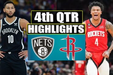 Houston Rockets vs Brooklyn Nets 4th QTR Game Highlights | January 3, 2024
