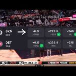 Rigged Brooklyn Nets misses back to back free throws to not cover the spread vs Detroit piston #nba