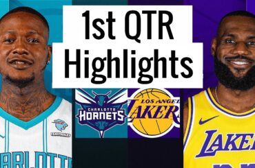 LA Lakers vs Charlotte Hornets Full Highlights 1st QTR | Dec 28 | NBA Regular Season 2023