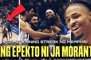 Ang PAGBABALIK ni Ja Morant! 4 game winning streak agad ang Memphis Grizzlies! Game Winner pa!