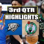 Oklahoma City Thunder vs Boston Celtics 3rd QTR Game Highlights | January 2, 2024