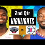 LA Clippers vs New Orleans Pelicans Full Highlights 2nd QTR | Jan 5 | 2024 NBA Regular Season