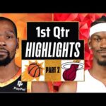 Phoenix Suns vs Miami Heat 1st QTR - PART 2 Highlights | Jan 5 | 2024 NBA Regular Season