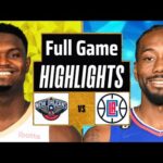 LA Clippers vs New Orleans Pelicans Full Game Highlights | Jan 5 | 2024 NBA Regular Season