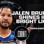 Knicks to the ECF!? 😱 Perk LOVES what he's seeing from Jalen Brunson | NBA Countdown