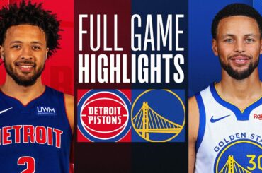 PISTONS at WARRIORS | FULL GAME HIGHLIGHTS | January 5, 2024