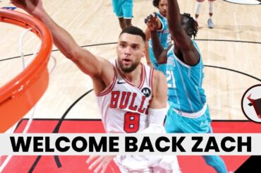 Bulls Win in Zach Lavine and Vooch Return!