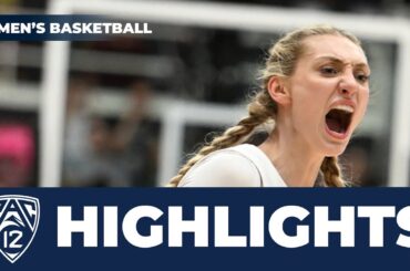 Washington State vs. No. 8 Stanford Women's Basketball Highlights | 2023-24 Season