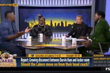UNDISPUTED | "Lakers should Trade Lebron & Fire Darvin Ham" - Lil Wayne & Skip Bayless debate